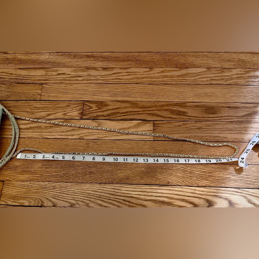 House of Harlow 1960 Mint Woven Bag with Detachable Pouch - Picture 10 of 12